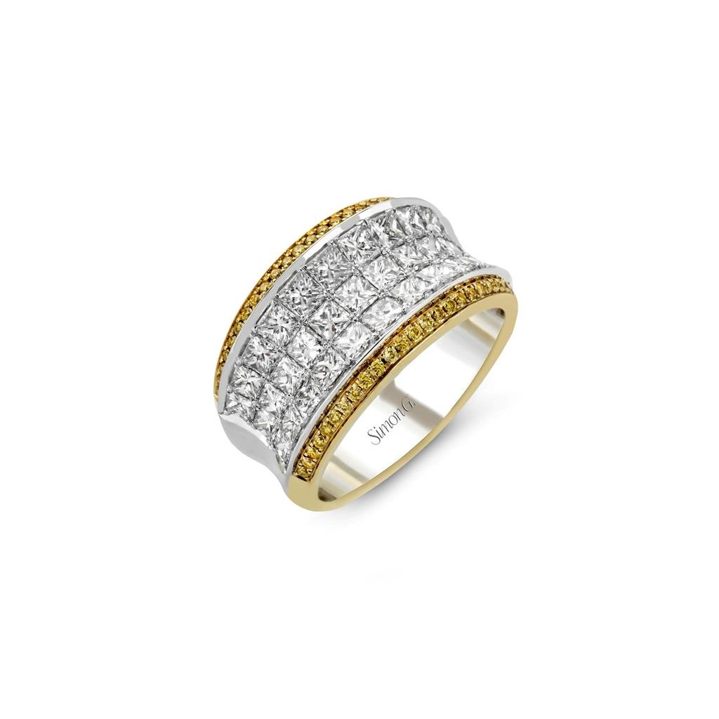 18kt Two-Tone Gold Diamond Fashion Ring MR1902
