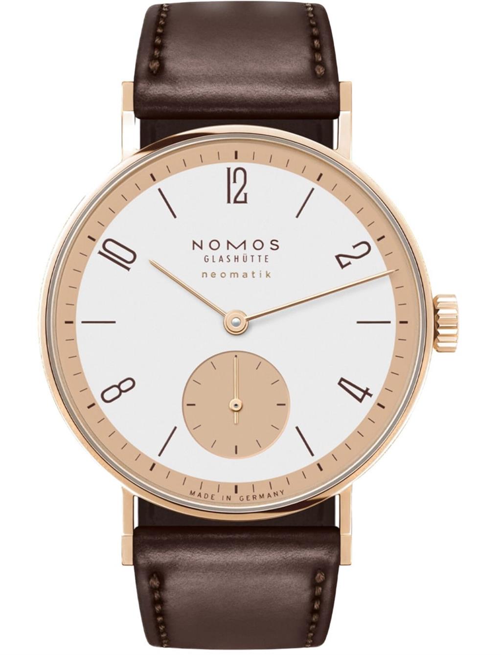 NOMOS Tangente Rose Gold Neomatik – 175 Years Watchmaking Glashütte Limited Edition