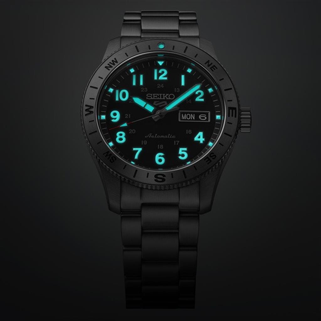 Seiko 5 Sports Field Series HDB008 41mm Green Dial Automatic Watch