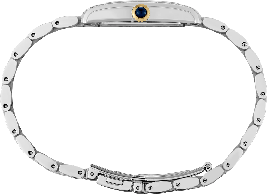 Seiko SWR093 Two Tone Stainless Steel White Index/Roman Numeral Dial Essentials - side view