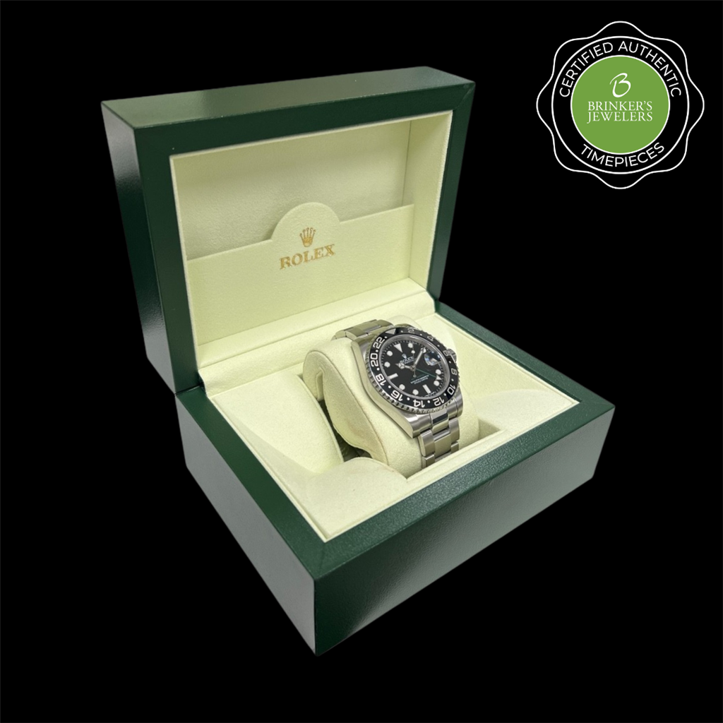 Certified Authentic Rolex Oyster Perpetual GMT-Master II 40mm 240923 - in case