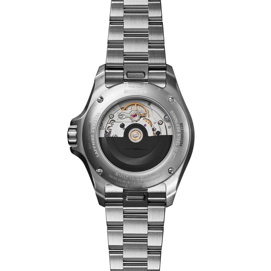 Shinola S0120484266 Monster GMT Automatic Men’s Watch Stainless Steel