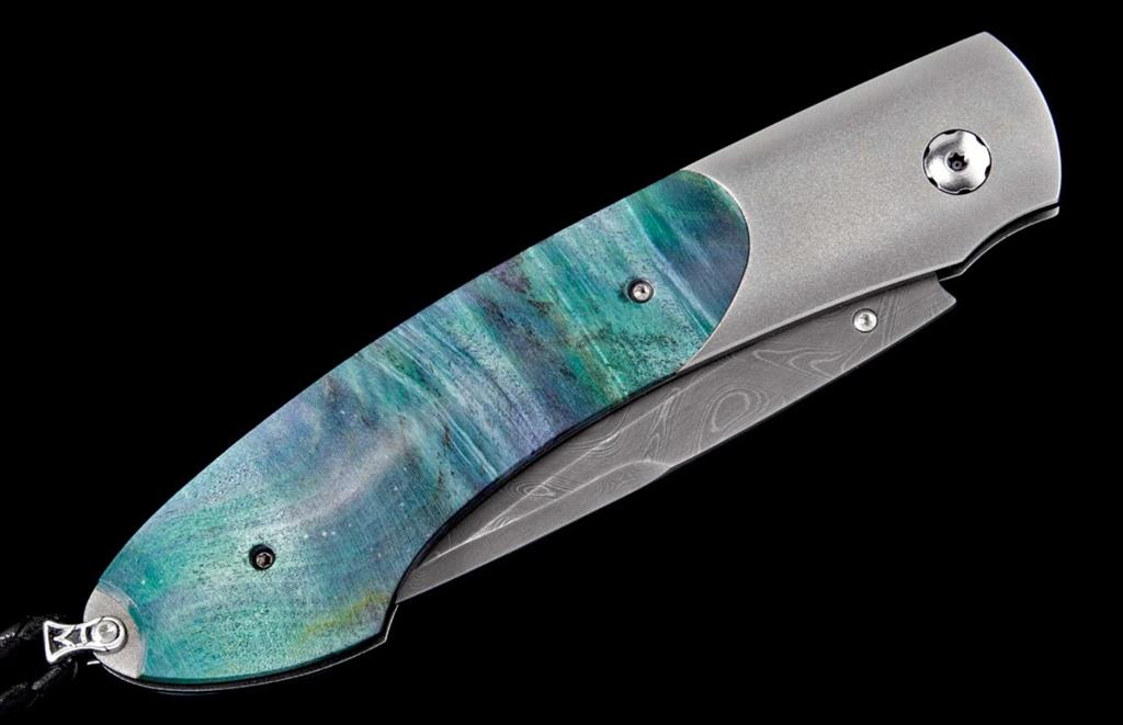 William Henry B12 BLUE BUCKEYE Pocket Knife