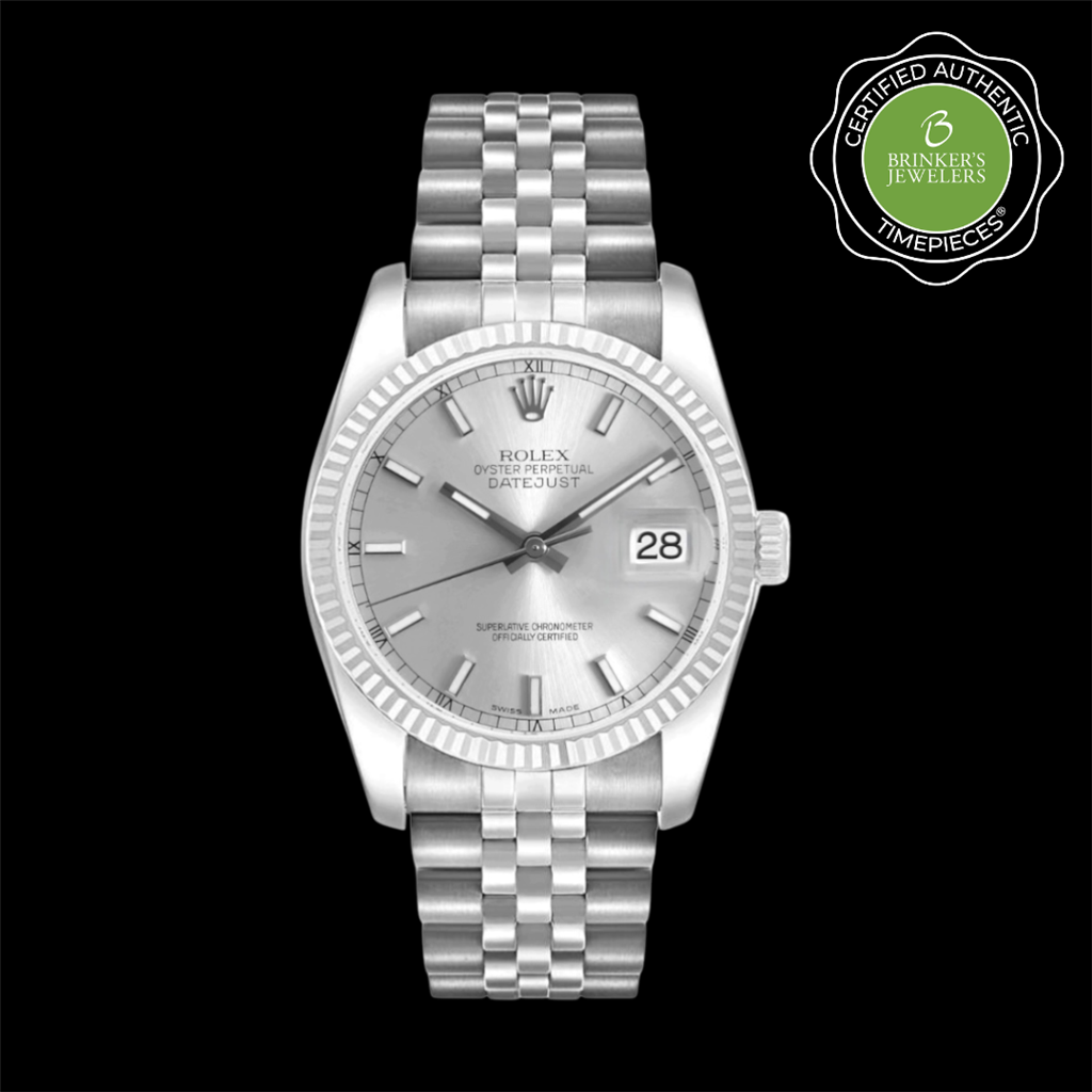 Certified Authentic Rolex Oyster Perpetual Datejust 36