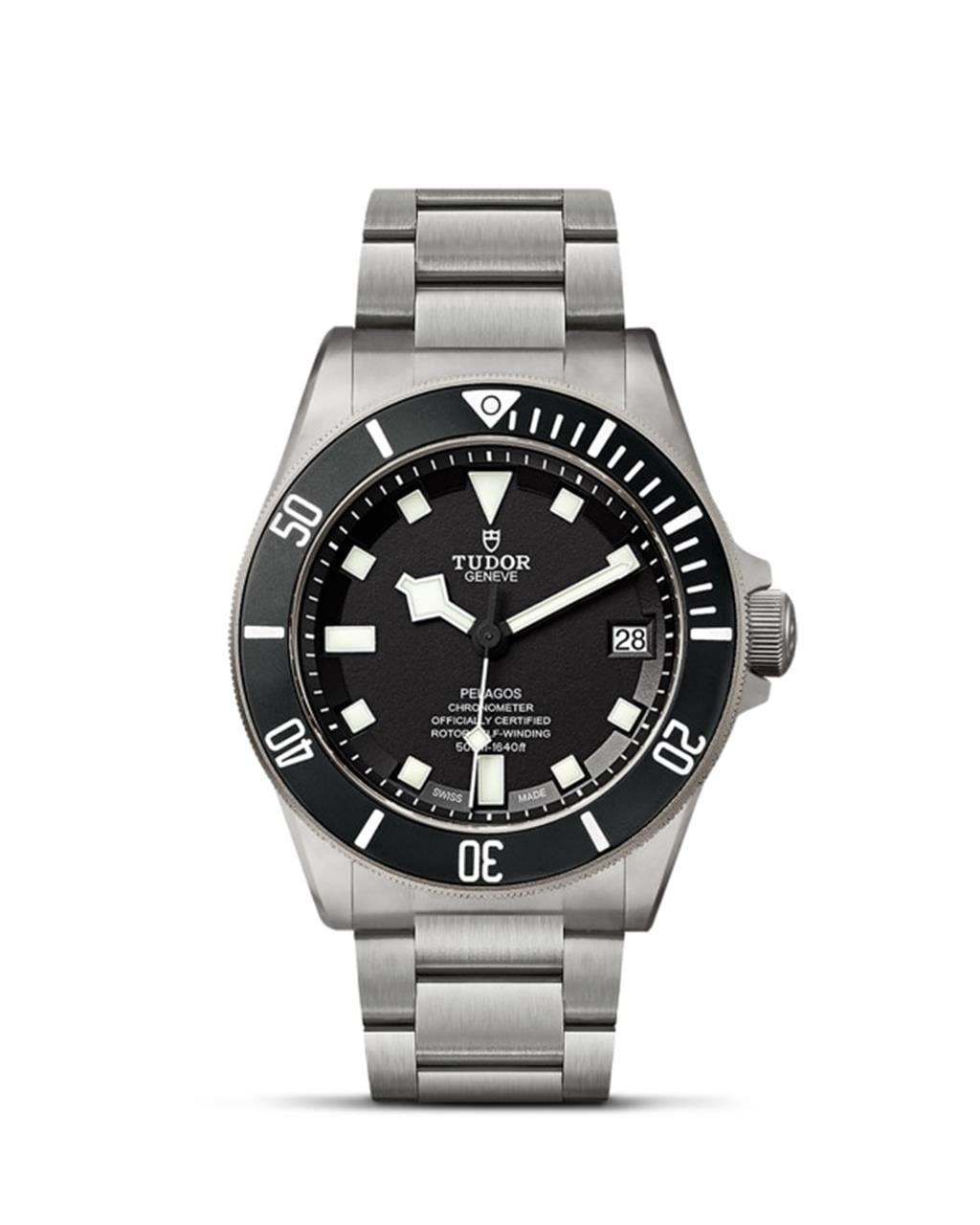 Pelagos 42mm Titanium and Steel - M25600TN-0001