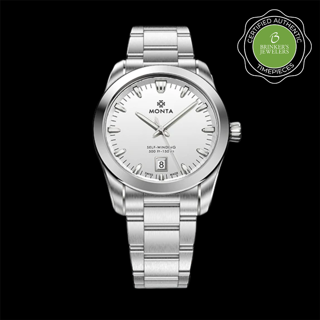 Certified Authentic Monta Noble Time & Date