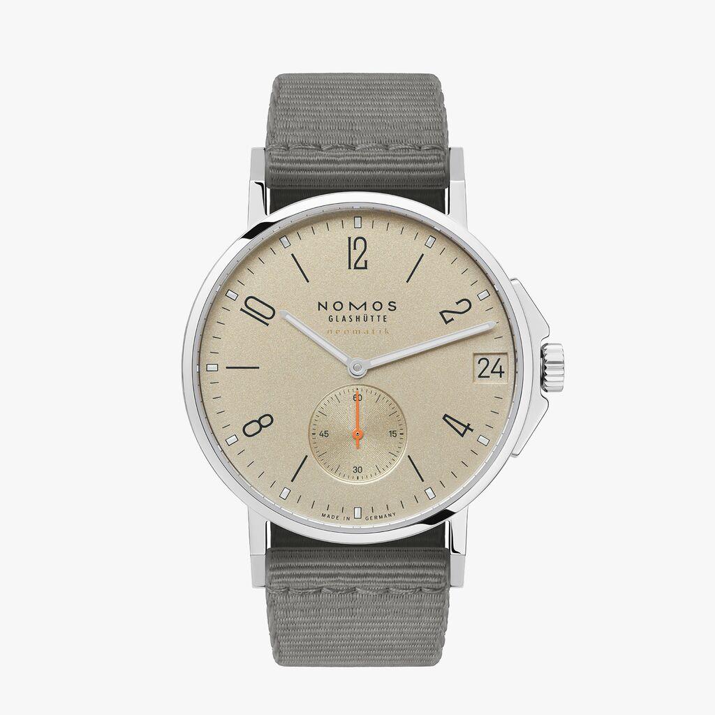 Nomos Glashutte Ahoi Neomatik 38 Date Sand
