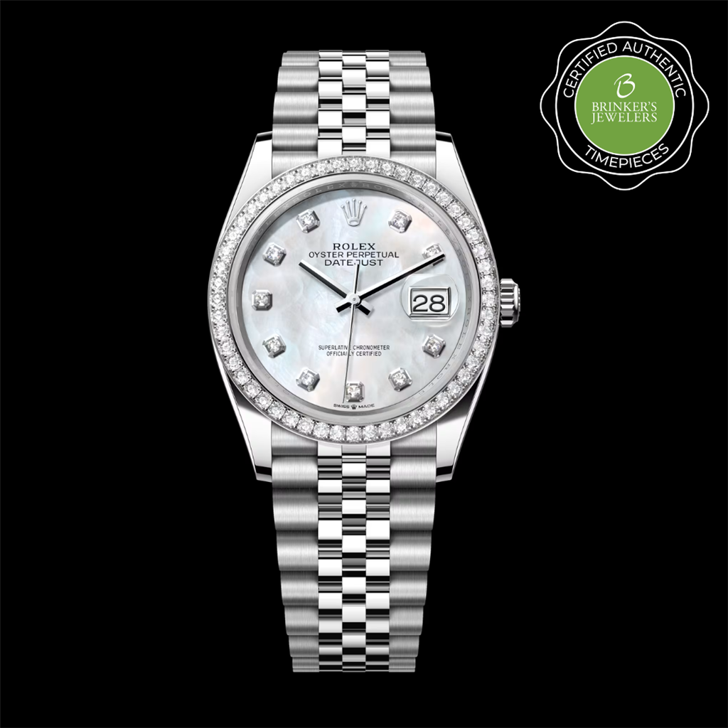 Certified Authentic Rolex Oyster Perpetual Datejust 36
