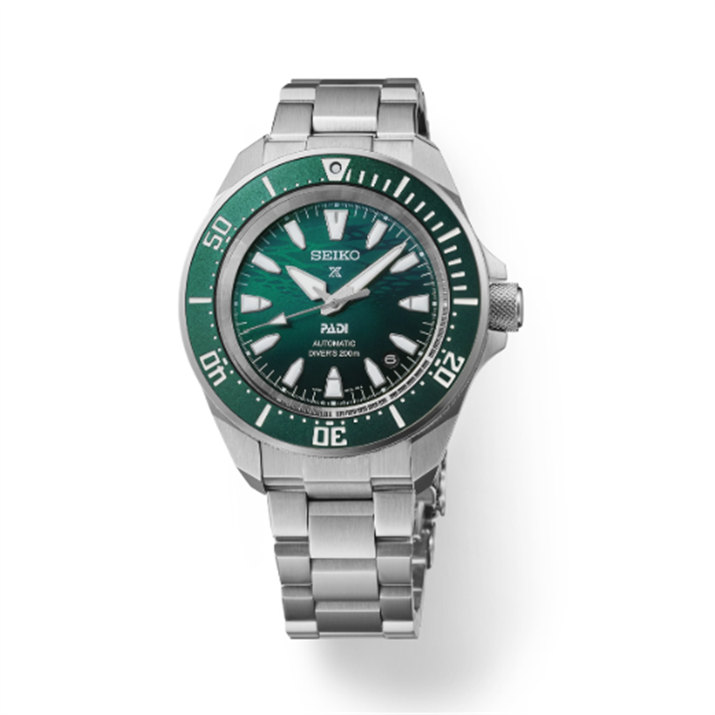 Seiko Prospex Green Index Dial Automatic Diver Watch