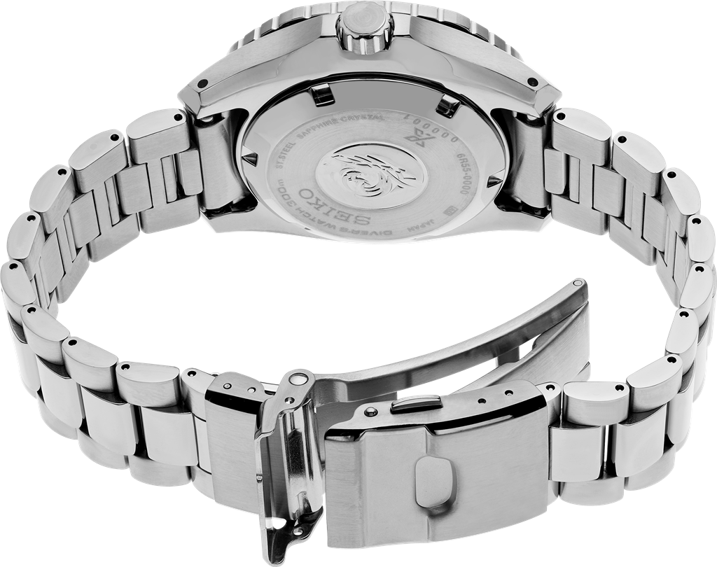 Seiko Prospex Sea Stainless Steel Gray Index Dial Watch – Ref. SPB485
