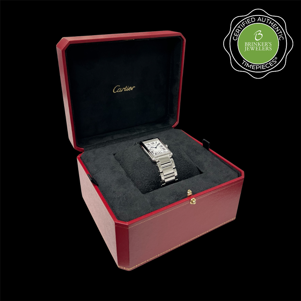 Certified Authentic Cartier Tank Must 25.5mm