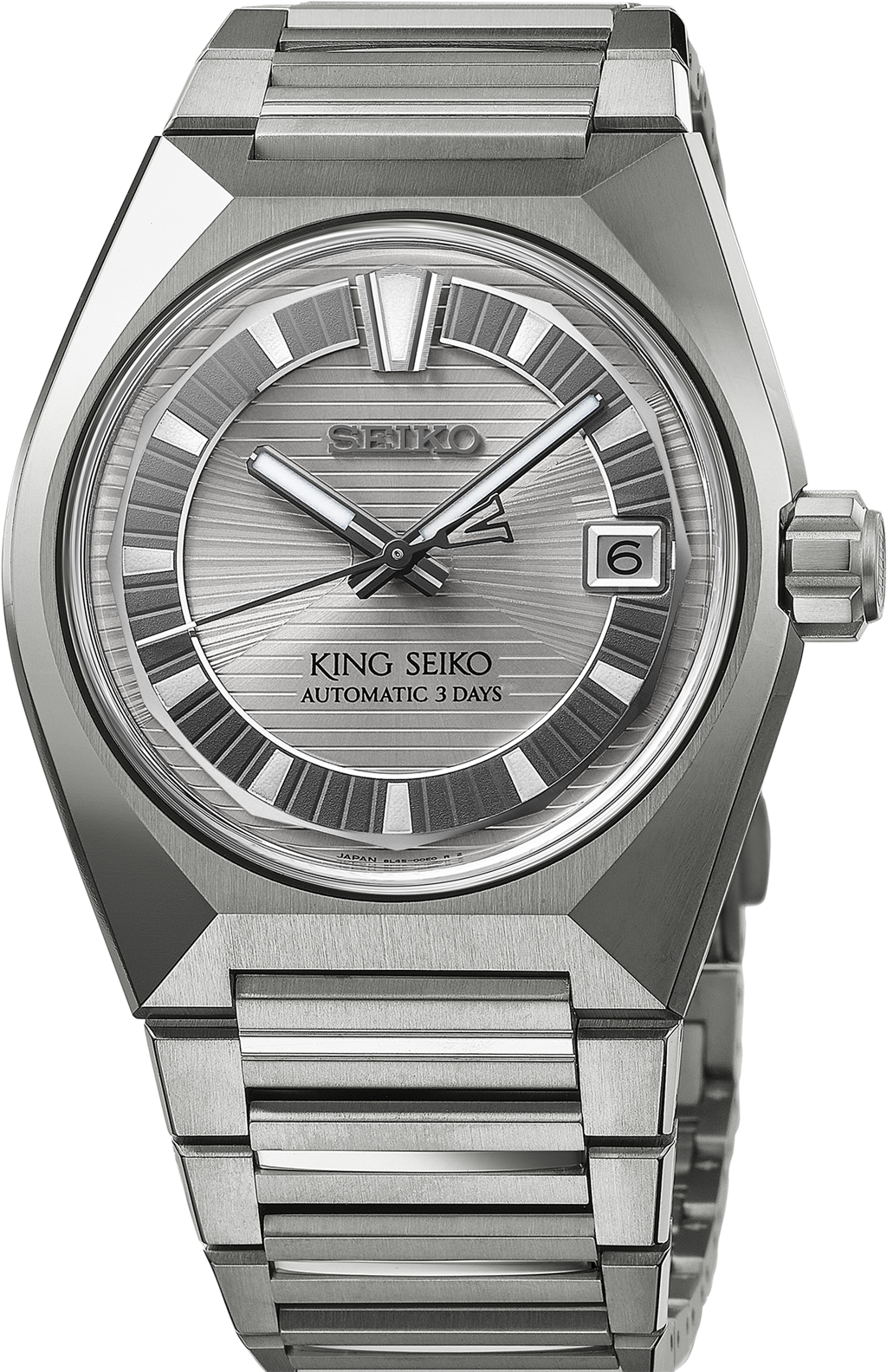 King Seiko VANAC HKF002 Titanium Gray Dial Automatic Watch
