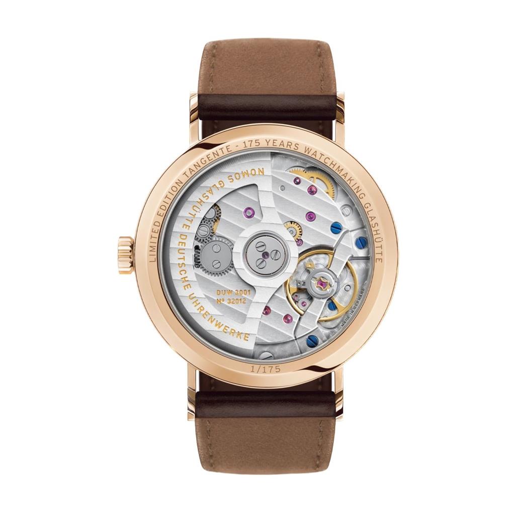 NOMOS Tangente Rose Gold Neomatik – 175 Years Watchmaking Glashütte Limited Edition