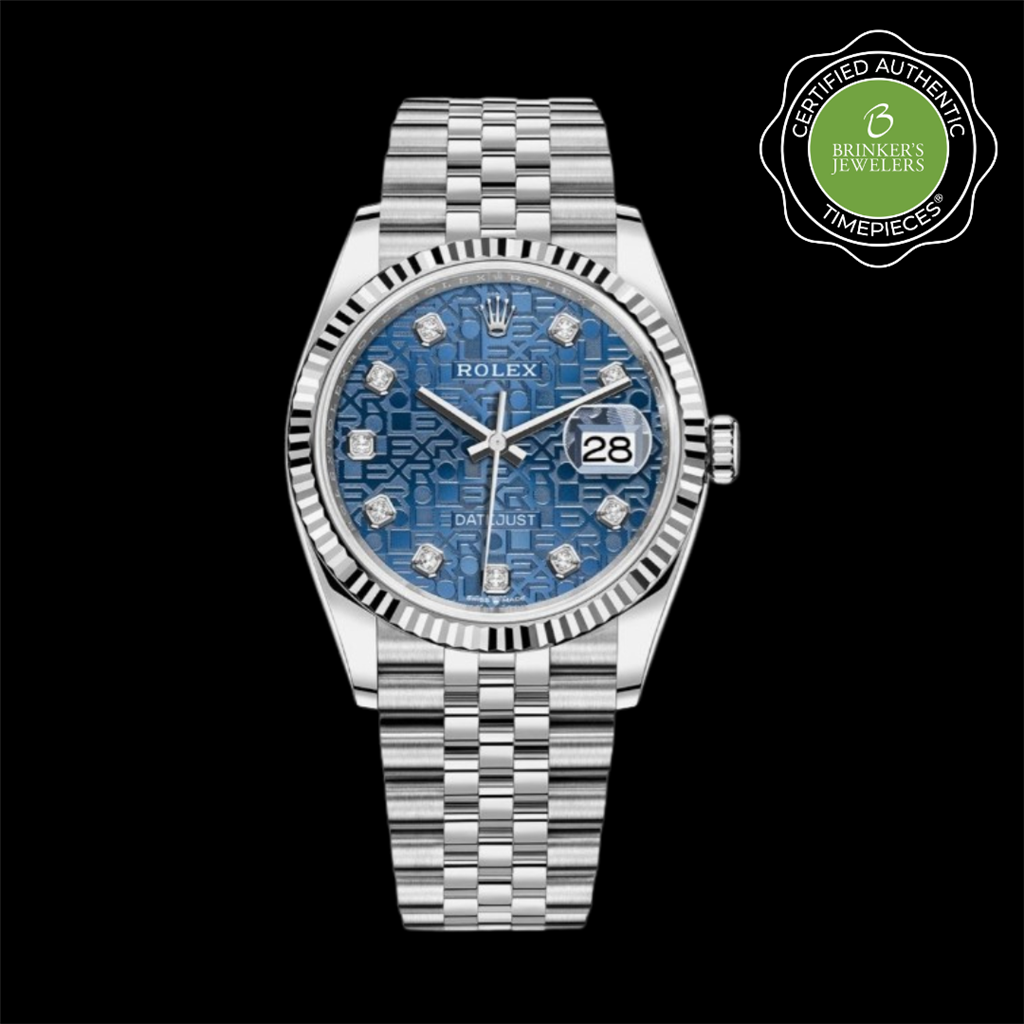 Certified Authentic Rolex Oyster Perpetual Datejust 36