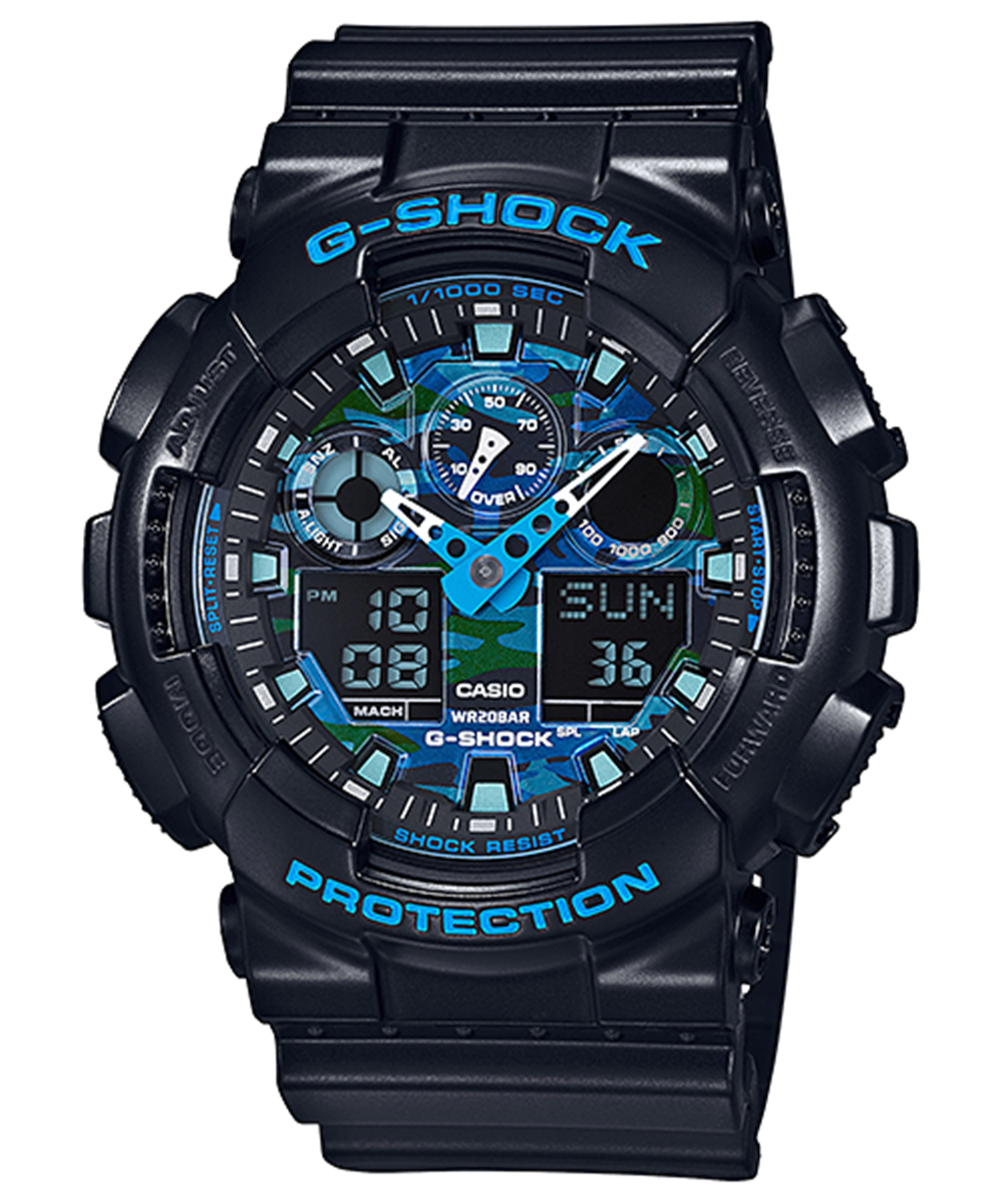 Analog-Digital GA-100 Series G-SHOCK Watch GA100CB-1A