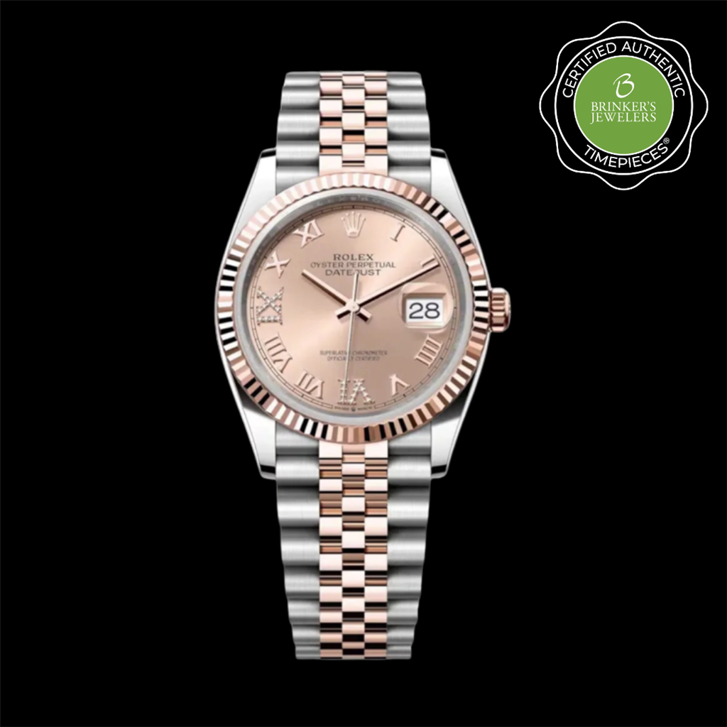 Certified Authentic Rolex Oyster Perpetual Datejust 36mm