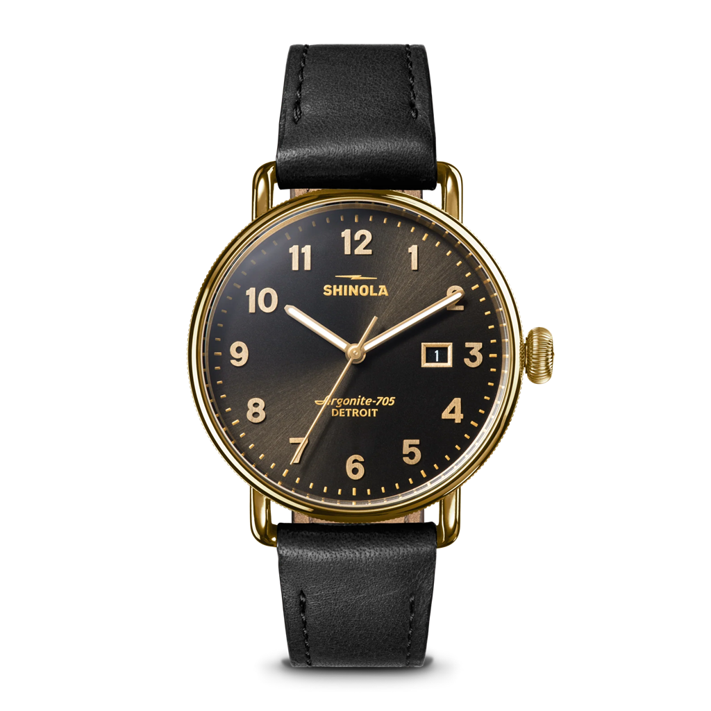Shinola Canfield 3HD 38mm Stainless Steel Watch