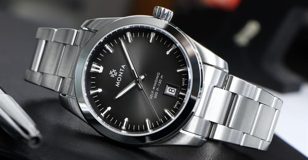 Noble Time & Date - ANTHRACITE