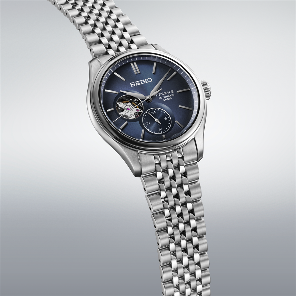 Seiko Presage SPB527 – Classic Open Heart Automatic Watch