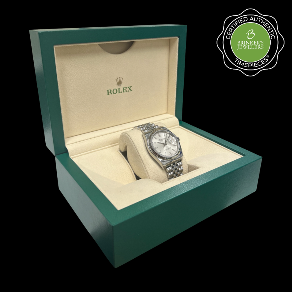 Certified Authentic Rolex Oyster Perpetual Datejust 36