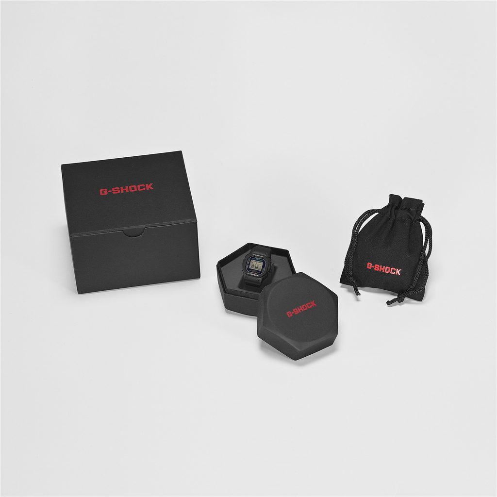 G-Shock DWN-5600-4 Nano Digital Red Resin Watch Ring
