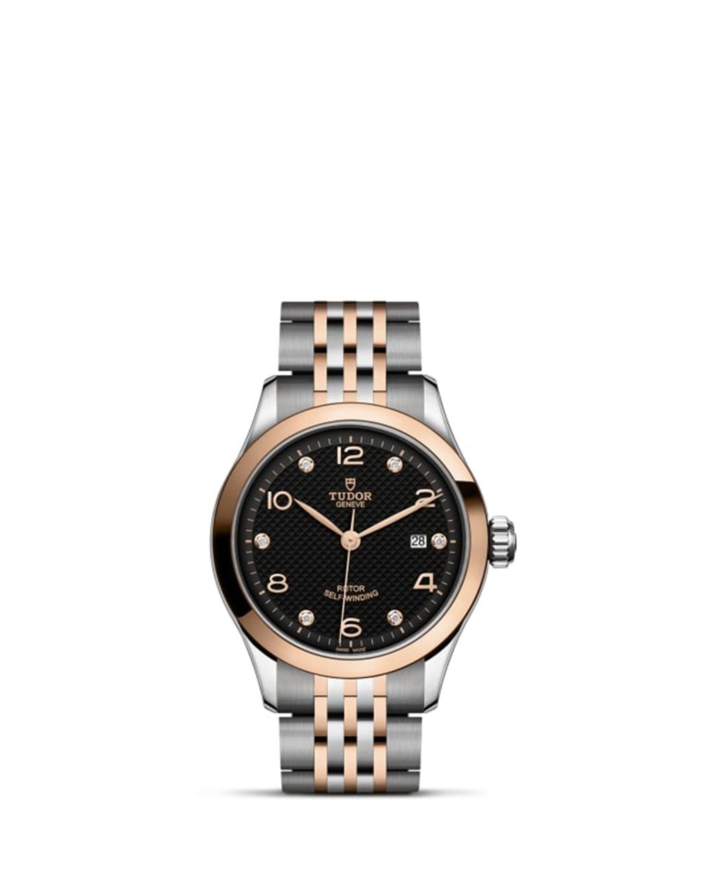 1926 28mm Steel and Rose Gold - M91351-0004