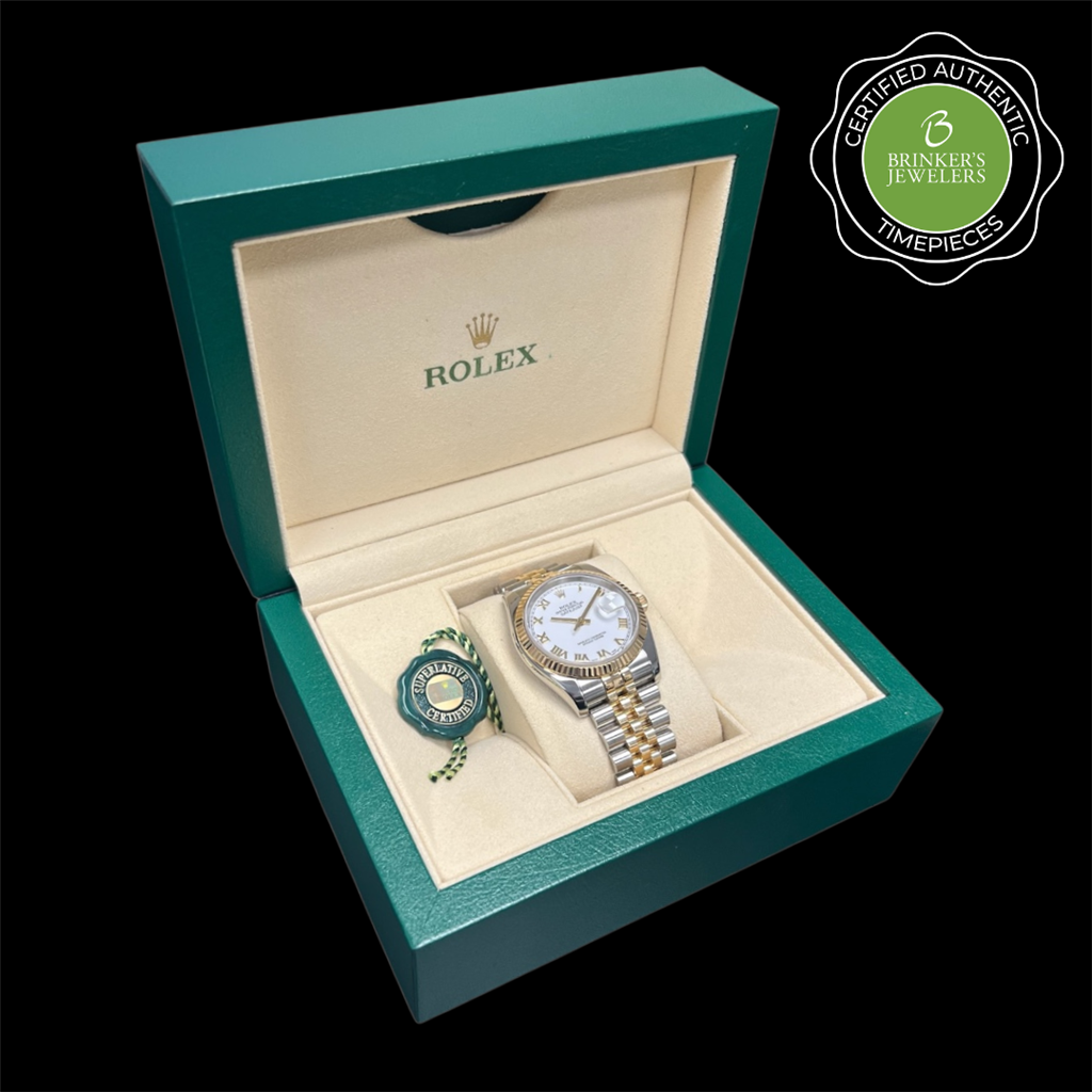 Certified Authentic Rolex Oyster Perpetual Datejust 36