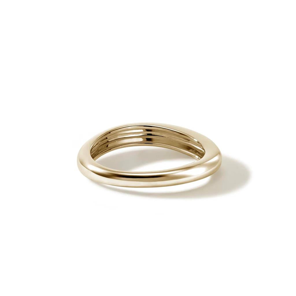 Slim Surf Ring – 14kt Yellow Gold with 0.11ct Scattered Diamonds RGGX9011182DIX7