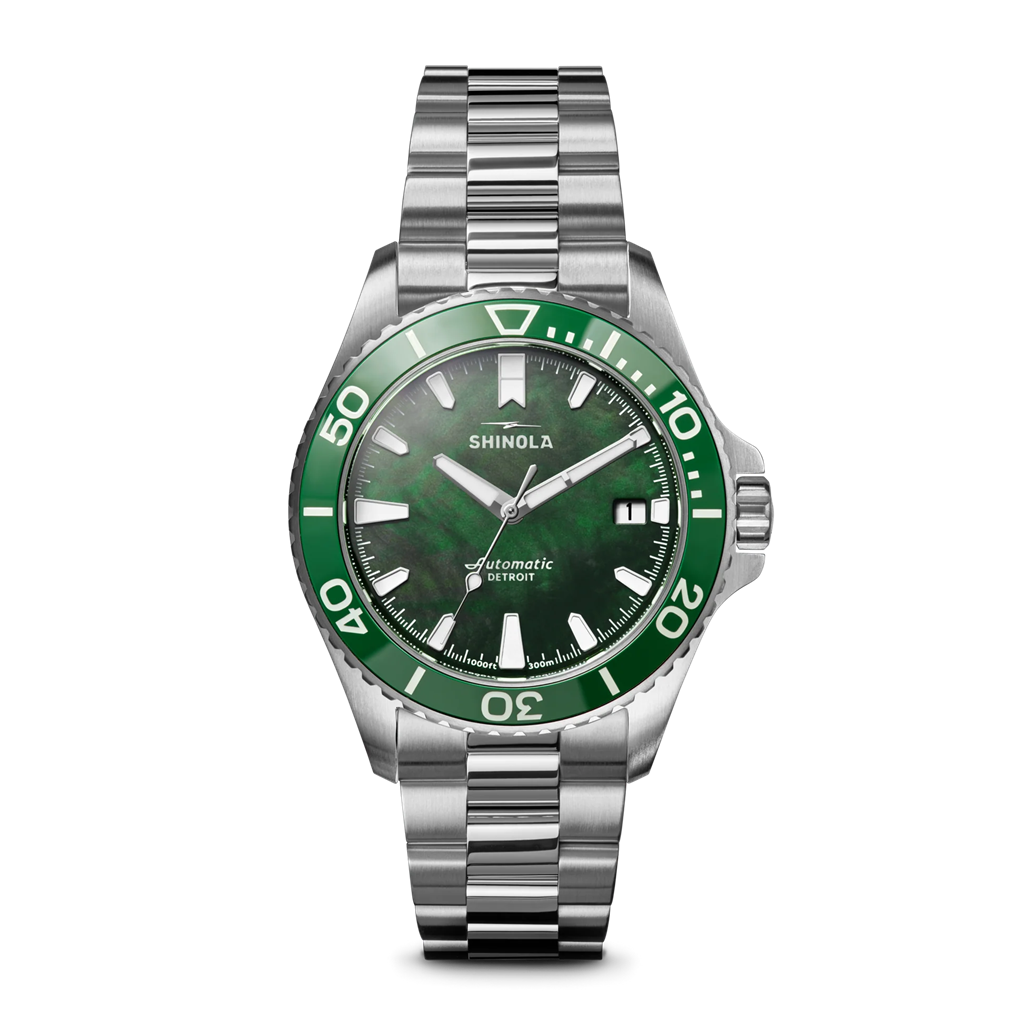 Shinola S0120484266 Monster GMT Automatic Men’s Watch Stainless Steel