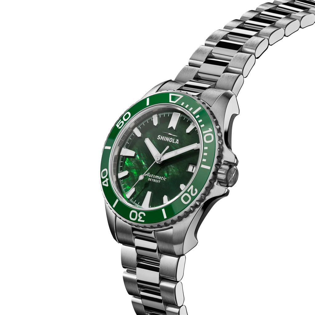 Shinola S0120484266 Monster GMT Automatic Men’s Watch Stainless Steel