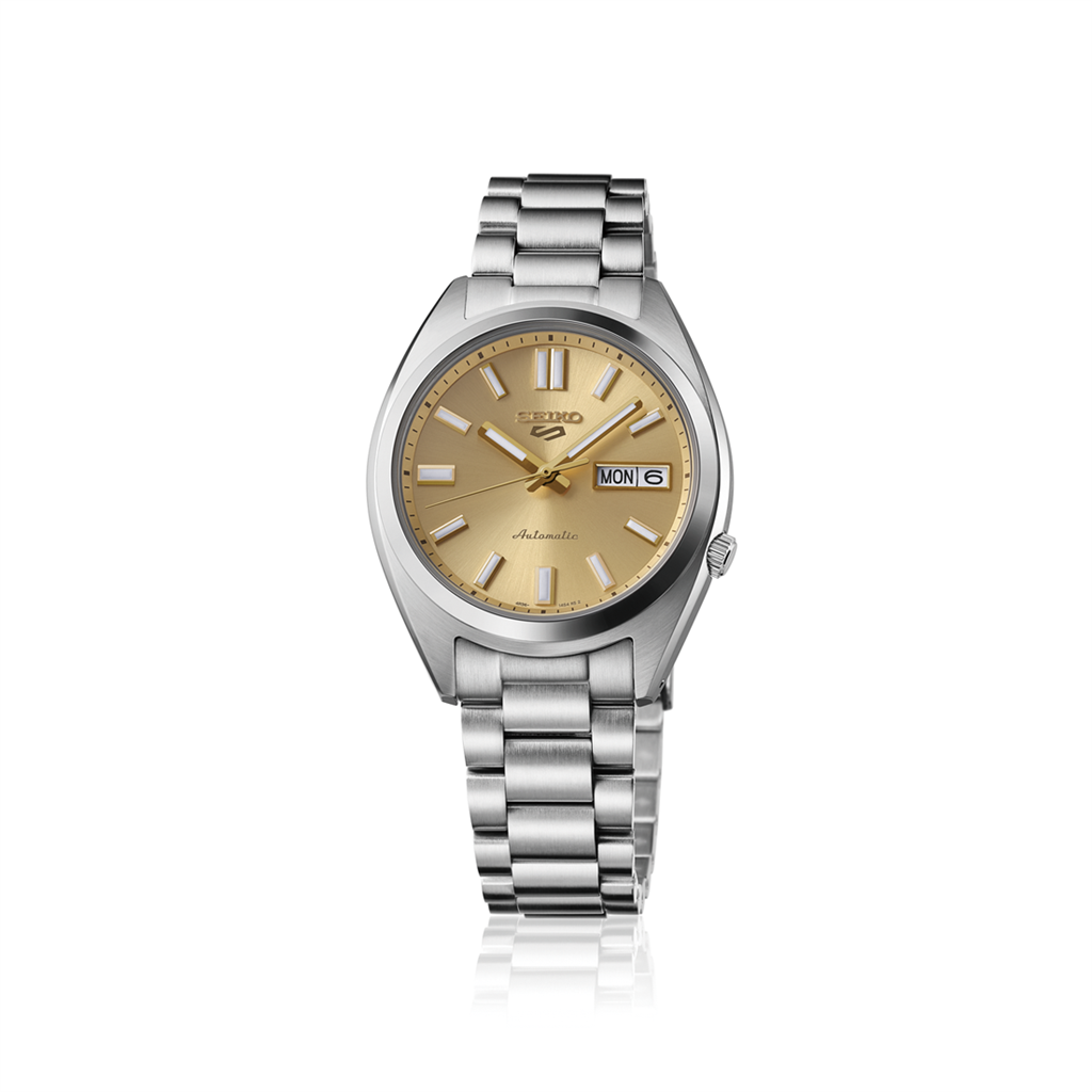 Seiko 5 Sports Stainless Steel Black Dial Automatic Watch – Model SRPL59