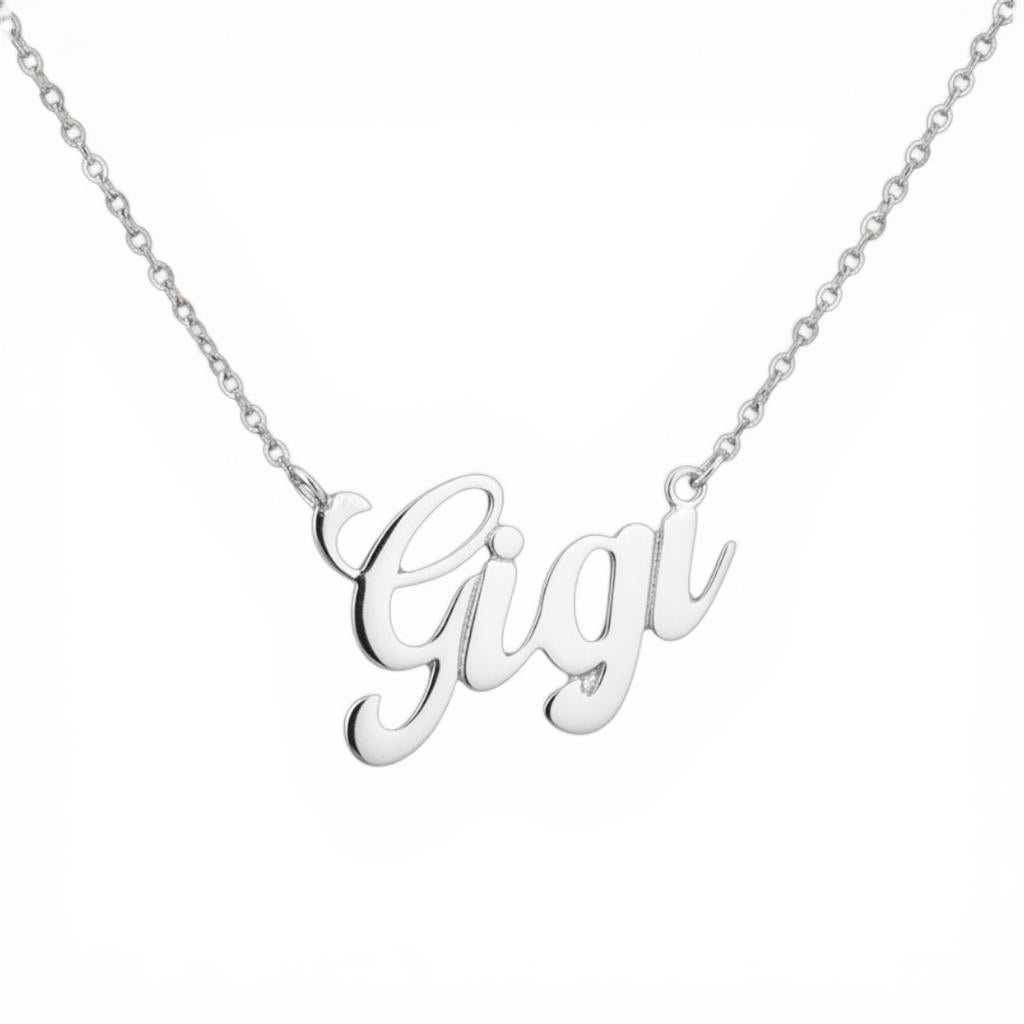 Sterling Silver Gigi Pendant Necklace