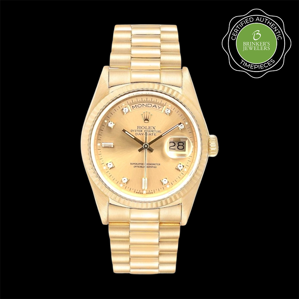 Certified Authentic Rolex Day-Date 36