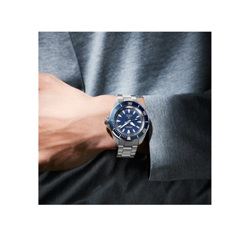 Seiko Prospex Stainless Steel Blue Index Dial Watch – Ref. SRPL51
