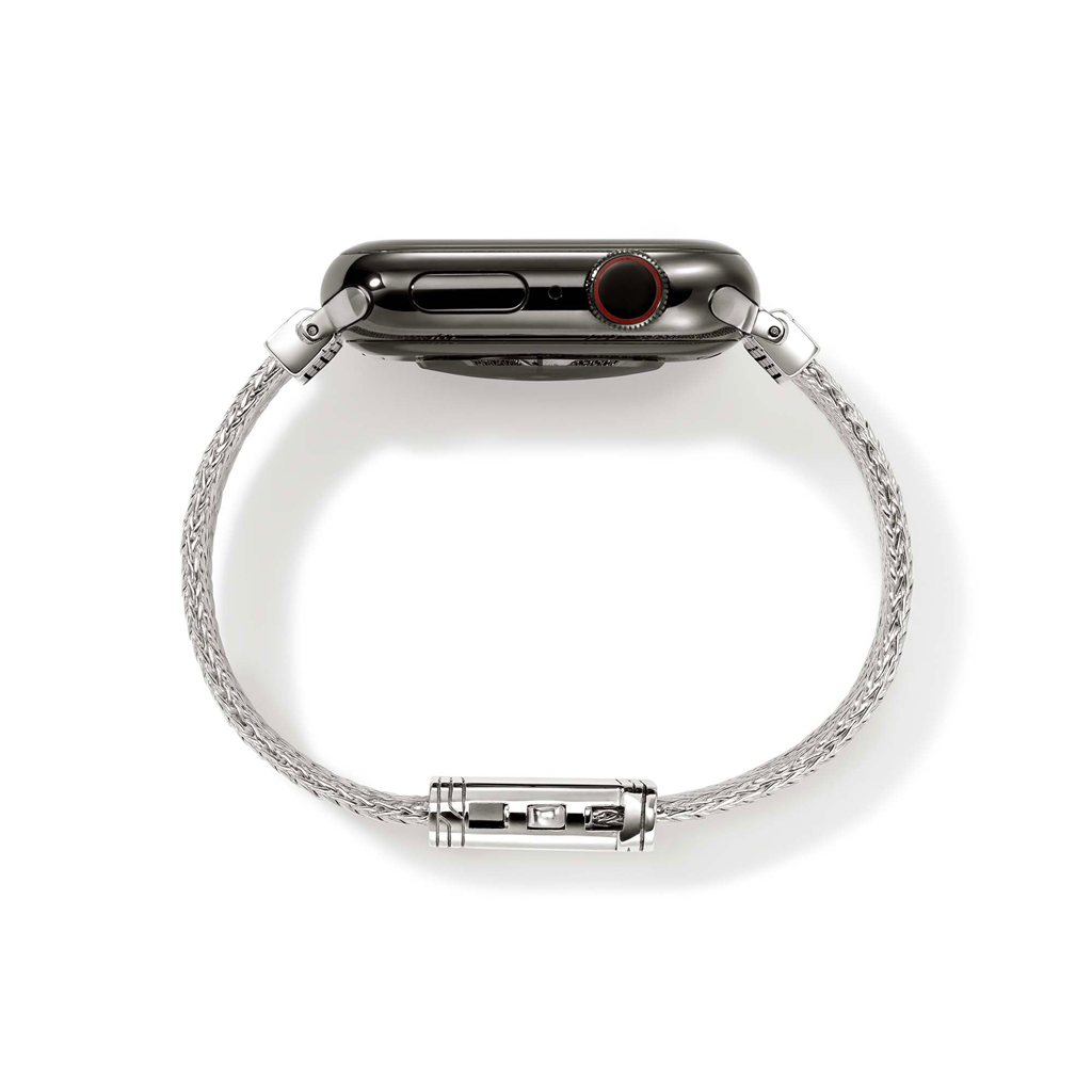 Sterling Silver 18mm Smart Watch Strap