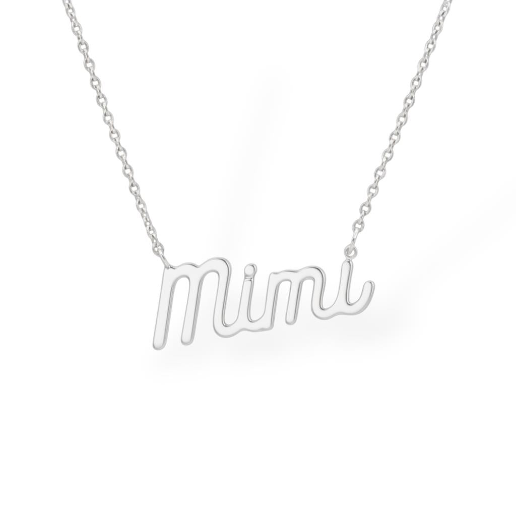 Sterling Silver Mimi Pendant Necklace