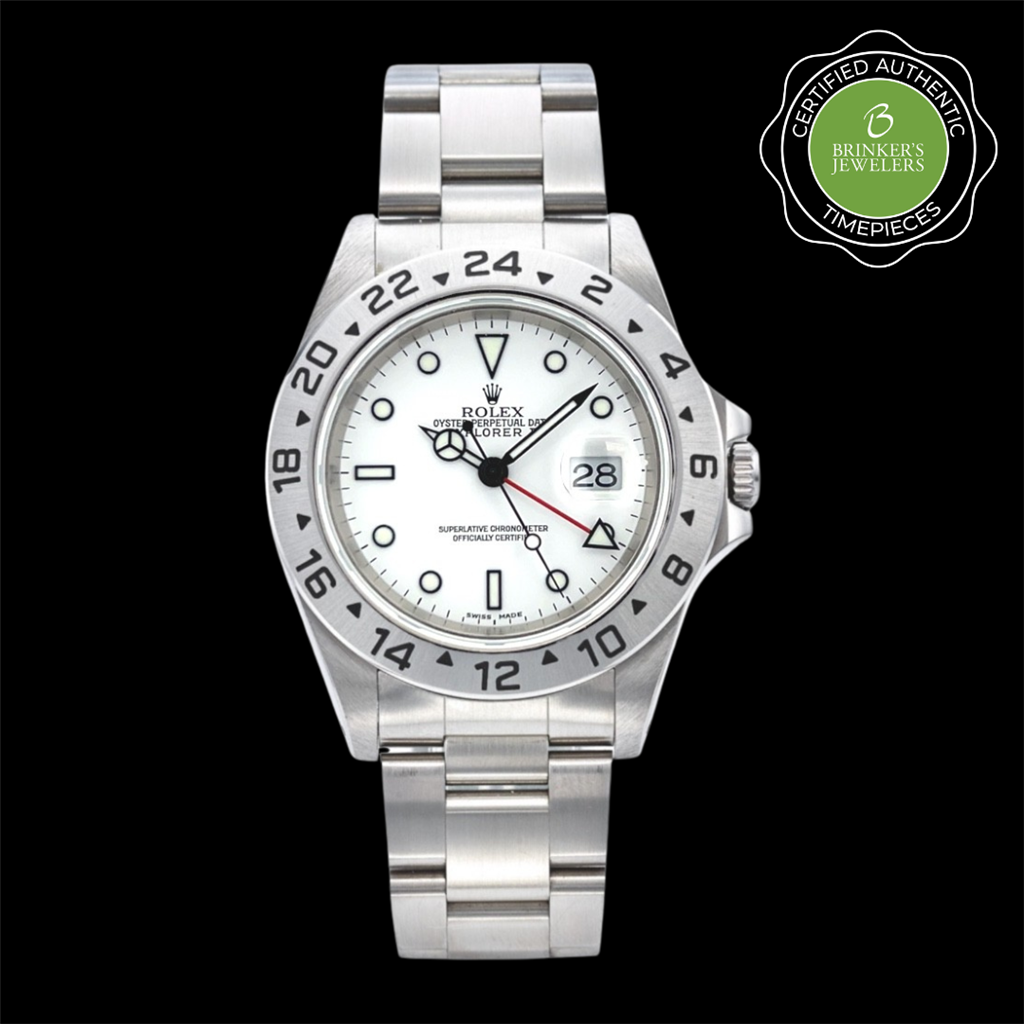 Certified Authentic Rolex Explorer II