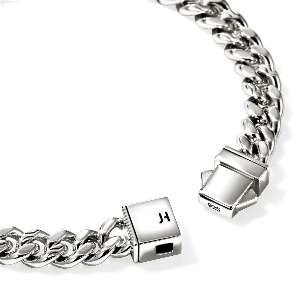 Sterling Silver 7mm Curb Chain Bracelet