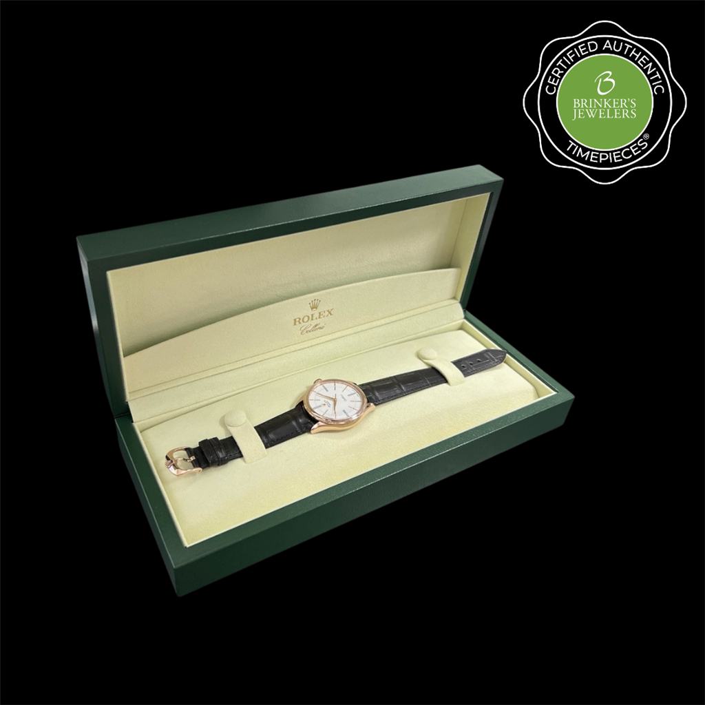 Certified Authentic Rolex Cellini Time