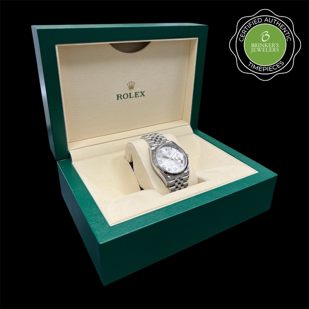 Certified Authentic Rolex Oyster Perpetual Datejust 36mm
