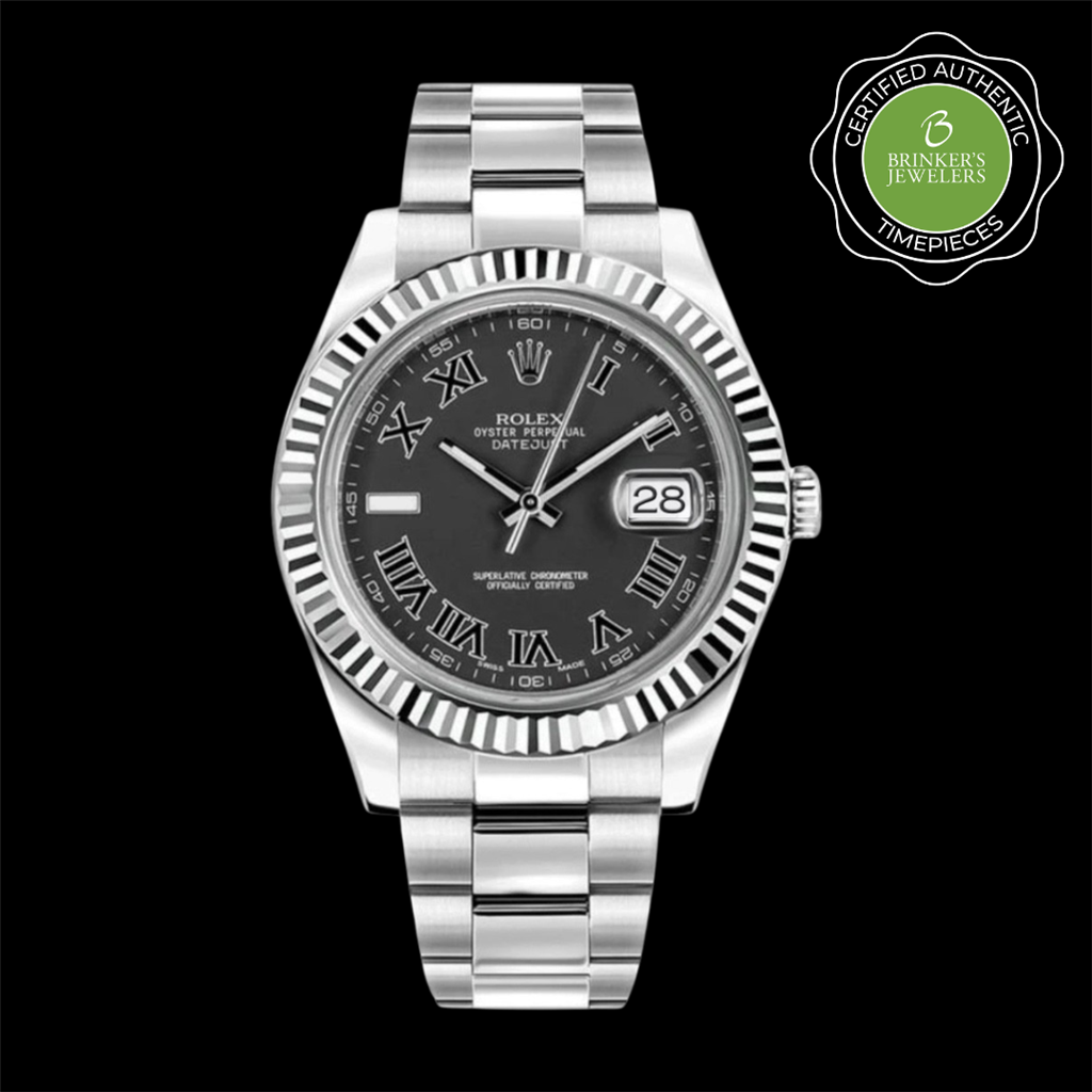 Certified Authentic Rolex Oyster Perpetual Datejust 41mm