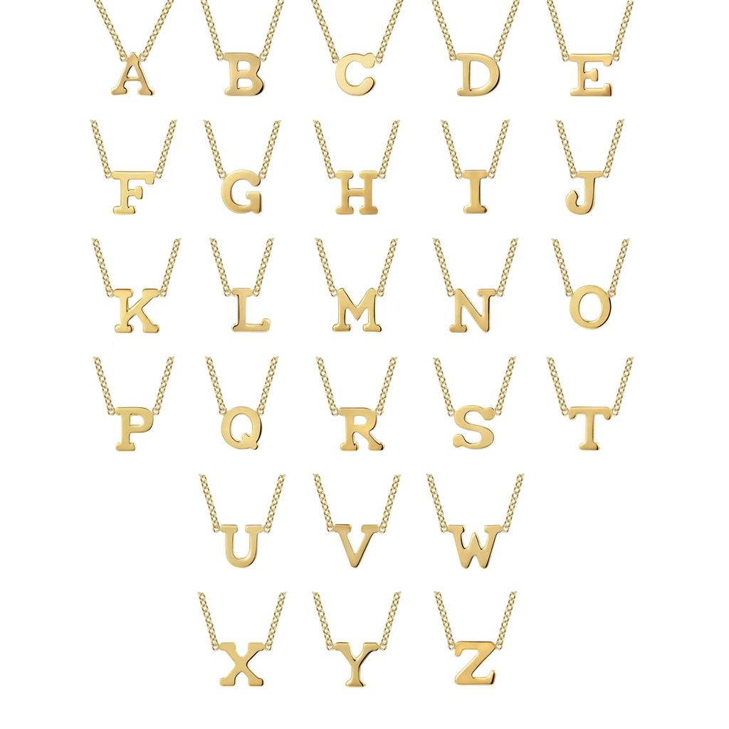14kt Yellow Gold Initial “A” Necklace