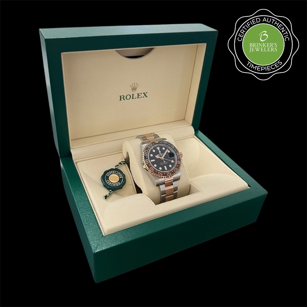 Certified Authentic Rolex Oyster Perpetual GMT-Master II