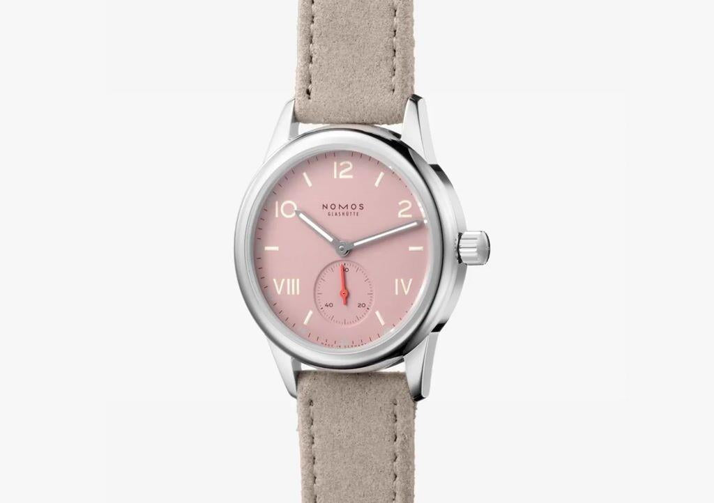 Club Campus Full Rose 36mm Manual Wind Pink Dial Watch 706.GB