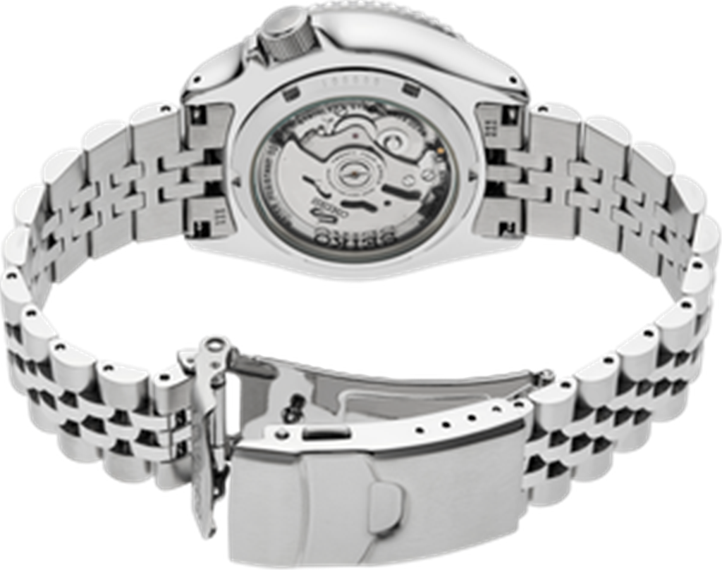 Seiko 5 Sport Stainless Steel Green Index SKX GMT SSK035