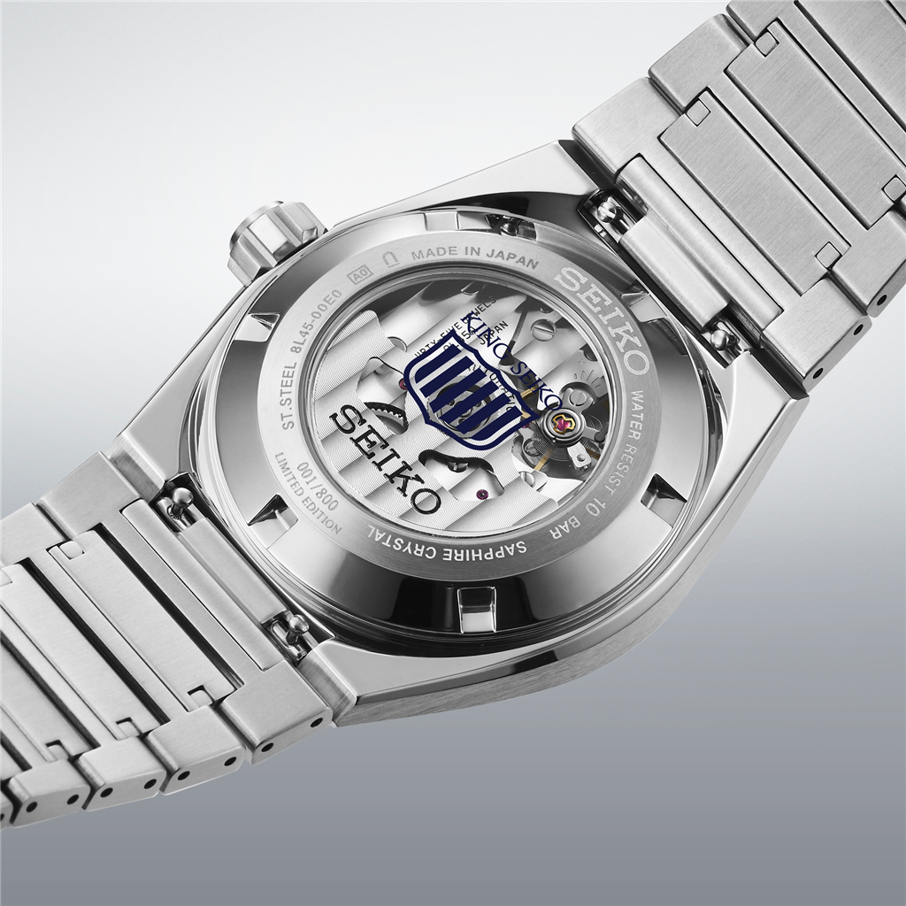King Seiko VANAC HKF004 145th Anniversary Limited Edition White & Blue Dial Automatic Watch