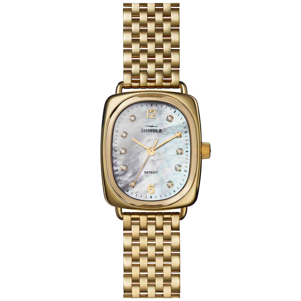 Diamond Dial Bixby 29×34 mm Gold Stainless Steel Watch – Model S0120282838