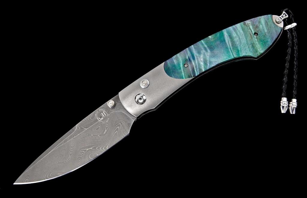 William Henry B12 BLUE BUCKEYE Pocket Knife