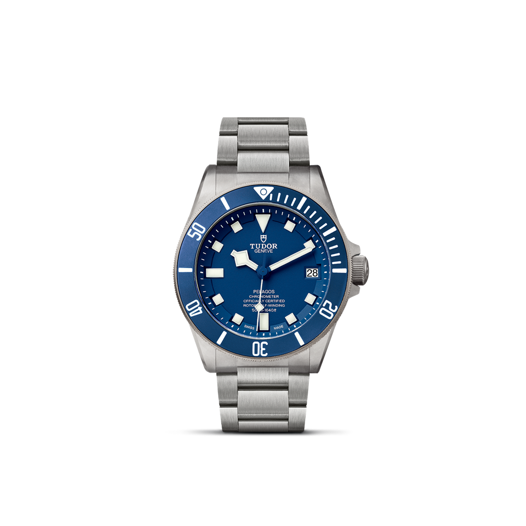 Pelagos 42mm Titanium and Steel - M25600TB-0001