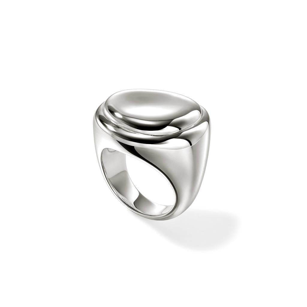Sterling Silver Pebble Ring RB98746X7